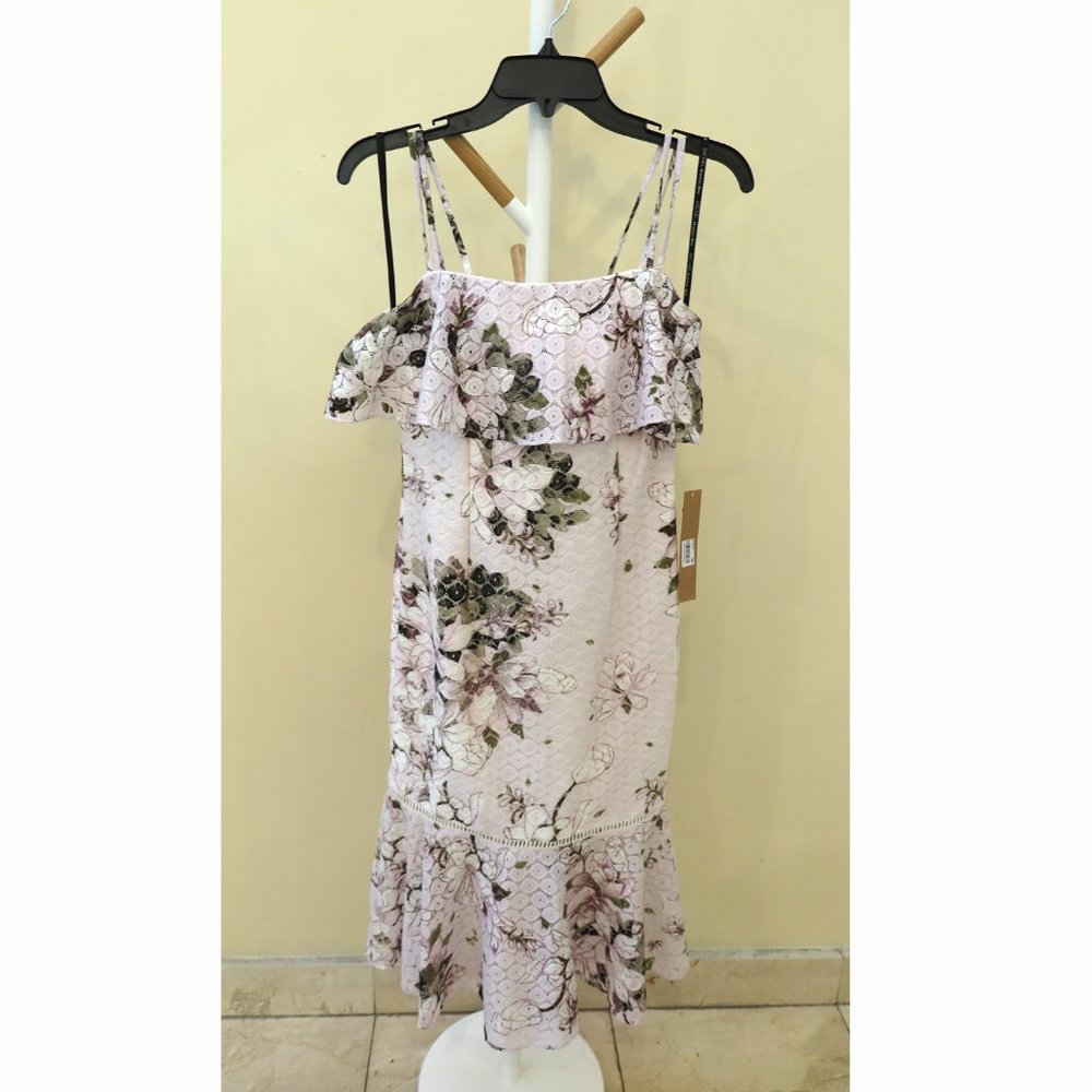 Rachel Roy Women's Floral Lace Midi Dress NWT SZ 2